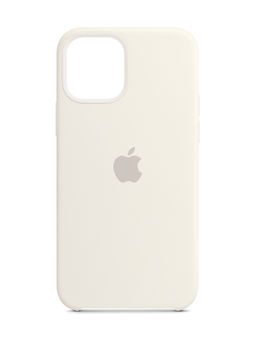 Treemoda - iPhone 12/12 PRO White Silicone Mobile Case