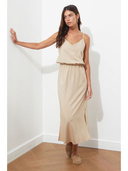 Trendyol - Trendyolmilla Women Camel Dress