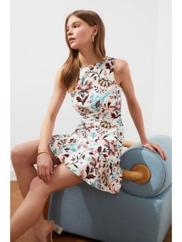 Trendyol - Trendyolmilla Women Ecru Dress