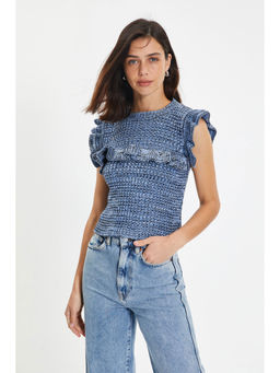 Trendyol - Trendyolmilla Women Blue Blouse