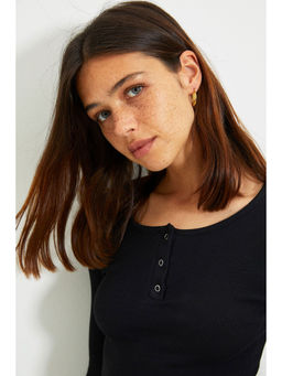 Trendyol - Trendyolmilla Women Black And White Blouse