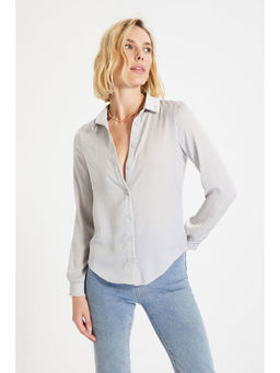 Trendyol - Trendyolmilla Women Silver Shirt