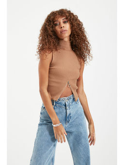 Trendyol - Trendyolmilla Women Camel Blouse