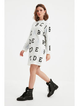 Trendyol - Trendyolmilla Women Ecru Dress