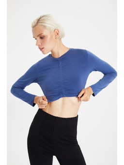 Trendyol - Trendyolmilla Women Clear Blue Blouse