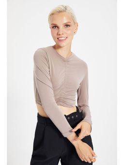 Trendyol - Trendyolmilla Women Mink Blouse