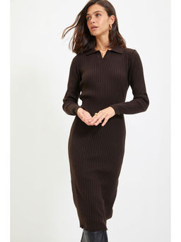 Trendyol - Trendyolmilla Women Brown Dress