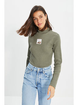 Trendyol - Trendyolmilla Women Khaki Blouse