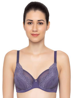 Triumph - Beauty-full Lacy Non-padded Underwired Seamless T-shirt Bra - Grey