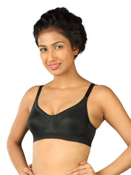 Triumph - Women's Non Padded Non Wired Black Sports Bra