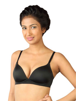 Triumph - T-Shirt Bra 77 Invisible Padded Wireless Multi-Purpose Everyday Bra - Black