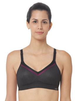 Triumph - Triaction Free Motion Padded Wireless High Bounce Control Sports Bra - Black
