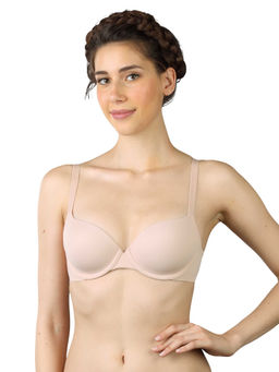 Triumph - T-Shirt Bra 77 Invisible Wired Padded Support Everyday Bra - Nude
