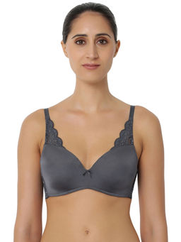 Triumph - Fashion 132 Modern Padded Wireless Magic-Wire Shape-Up Support Bra - Grey