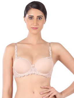 Triumph - Modern Finesse 01 Wired Padded Spacer Design Big-Cup T-Shirt Bra - Nude