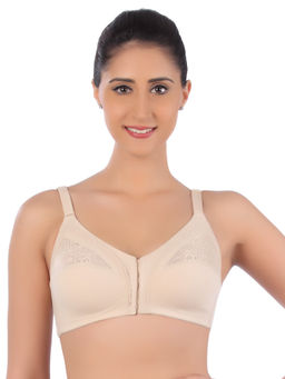 Triumph - Form & Beauty 115 Front-Open Non Padded Wireless Classic Bra - Nude