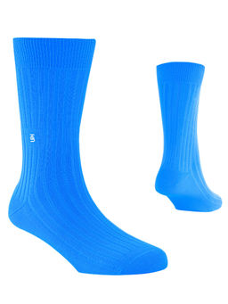 SockSoho - Navy Blue Ribs Edition Socks