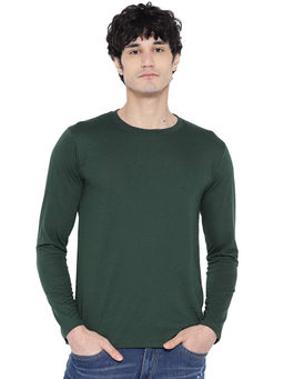 CHKOKKO - Green Round Neck T-Shirt