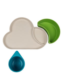 Tum Tum Tots - Multi-Color Eco Cloud Diners (Set of 3)