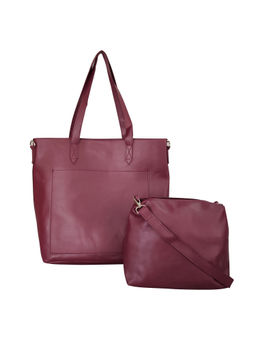 Toteteca - Purple Unlined Shoulder Bag