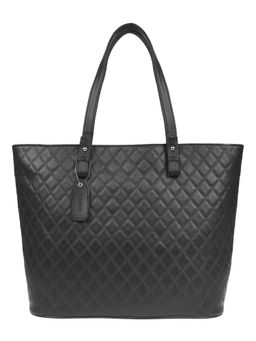 Toteteca - Black Quilt Tote Bag