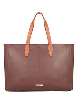Toteteca - Brown Solid Handbag