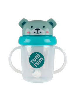 Tum Tum Tots - Blue Tippy Up Teddy Bear 200ml Sipper