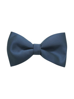 The Tie Hub - Blue Silk Pre Tie Bow Tie