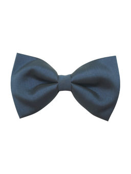 The Tie Hub - Navy Blue Silk Pre Tie Bow Tie