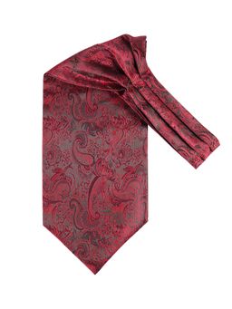 The Tie Hub - Royal Paisley Maroon Cravat For Men