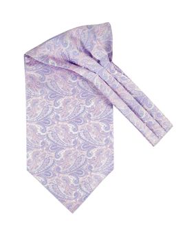 The Tie Hub - Royal Paisley Purple Cravat For Men