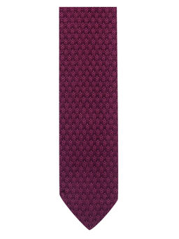 The Tie Hub - First Look Luxury Solid Maroon Knitted Necktie