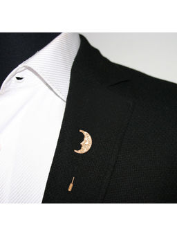 The Tie Hub - Lapel Pin - Moon King Bronze