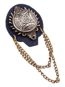 The Tie Hub - Blue Antic Metal Lapel Pin