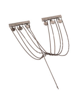 The Tie Hub - Santana Double Jacket Silver Lapel Pin