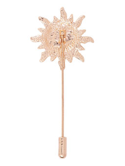 The Tie Hub - Sun Gold Metal Lapel Pin