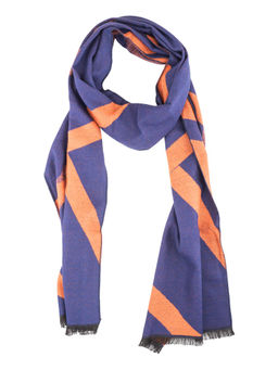 The Tie Hub - Multi-Colour Self Design Scarf