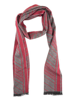 The Tie Hub - Multi-Colour Self Design Scarf