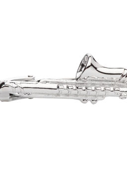 The Tie Hub - Silver Solid Tie Bar