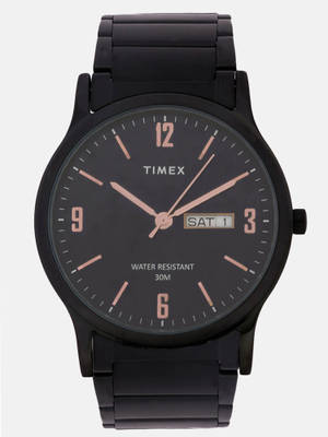Timex R433 Buy Timex Trendline Round 21mm Black Dial Analog Men Watch - TW000R438 ...