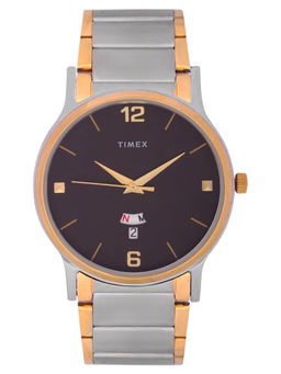 Timex - Classics Black Round Analog Casual Watch -TW000R425