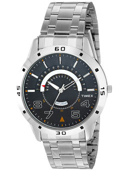 Timex - Grey Round Analog Casual Watch -TW000U905