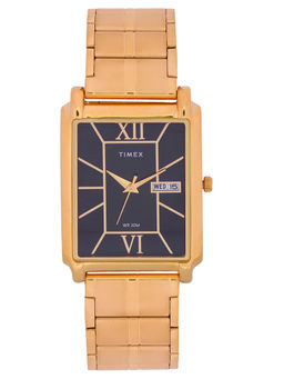 Timex - Black Rectangle Analog Casual Watch -TW000W906