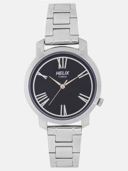 Helix - Navy Blue Round Dial Analog Watch - TW032HL12