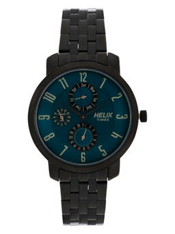 Helix - Teal Round Dial Analog Watch - TW032HL16