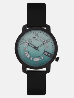 Helix - Teal Round Dial Analog Watch - TW032HL26