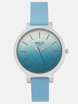 Helix - Sky Blue Round Dial Analog Watch - TW041HL01