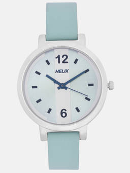 Helix - Mint Green Round Dial Analog Watch - TW041HL06