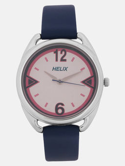 Helix - Pink Round Dial Analog Watch - TW043HL07