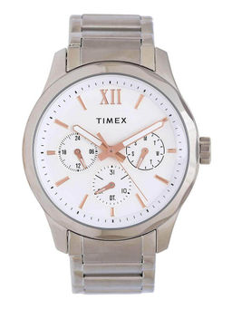 Timex - Empera Round 21mm White Dial Analog Men Watch - TW0TG7602